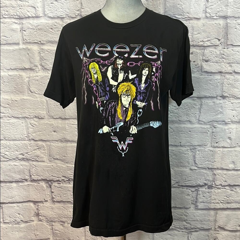 Weezer Black Graphic T-Shirt